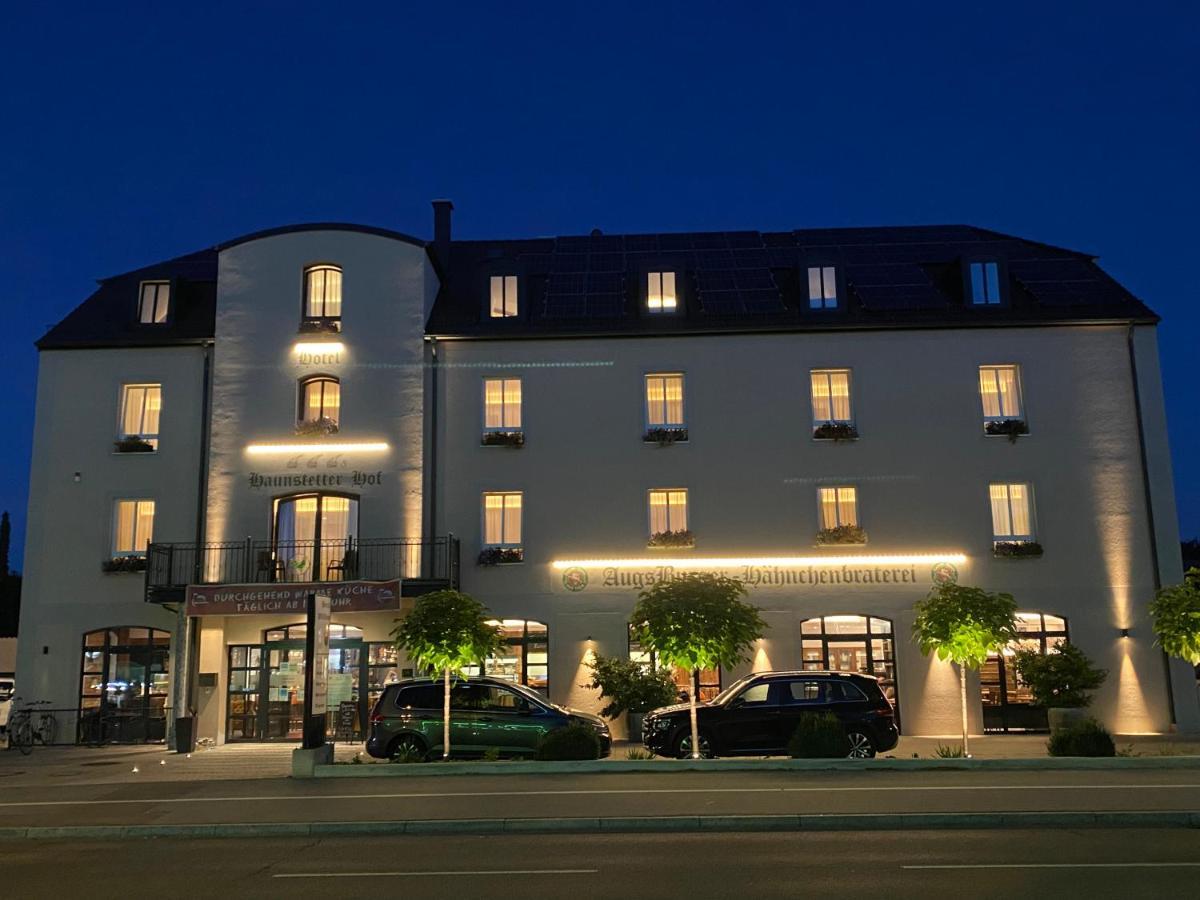 Hotel Haunstetter Hof אוגסבורג מראה חיצוני תמונה