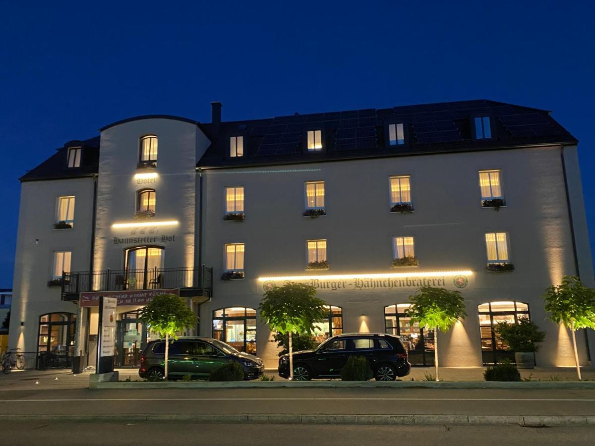 Hotel Haunstetter Hof אוגסבורג מראה חיצוני תמונה