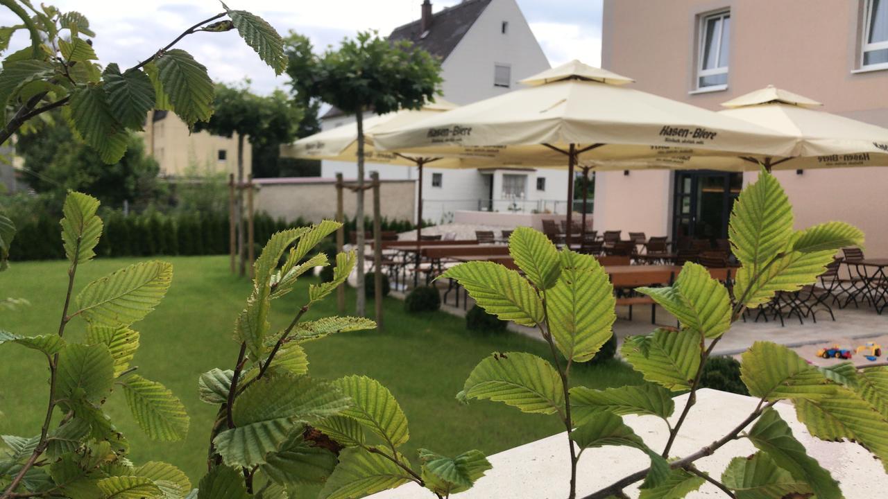 Hotel Haunstetter Hof אוגסבורג מראה חיצוני תמונה